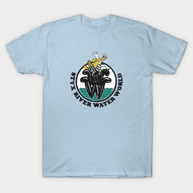 Styx River Water World T-Shirt by Good Stang
